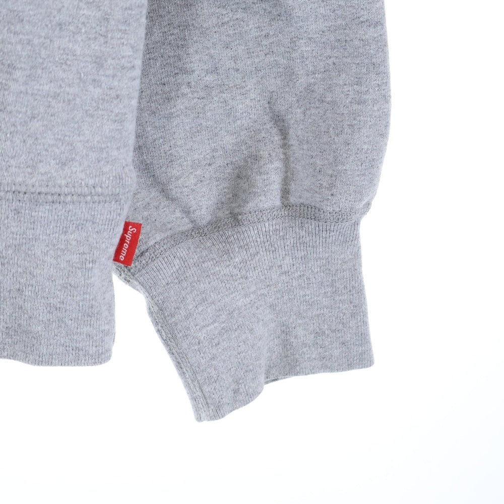 SUPREME(シュプリーム) 20AW Cross Box Logo Hooded Sweatshirt クロス ボックスロゴ刺繍 プルオーバースウェットパーカー フーディー グレー