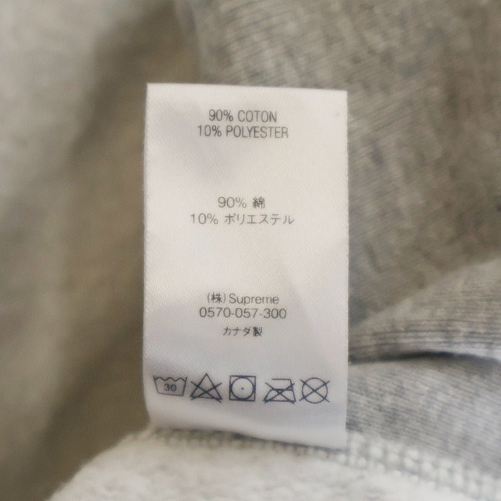 SUPREME(シュプリーム) 20AW Cross Box Logo Hooded Sweatshirt クロス ボックスロゴ刺繍 プルオーバースウェットパーカー フーディー グレー