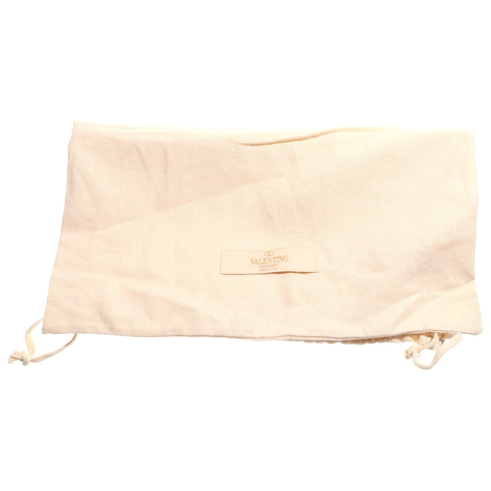 valentino garavan(ヴァレンティノガラヴァーニ) ロックスタッズ ターコイズ レザー ヒール ストラップ ポインテッドトゥ パンプス シューズ ゴールド金具 ブラック レディース