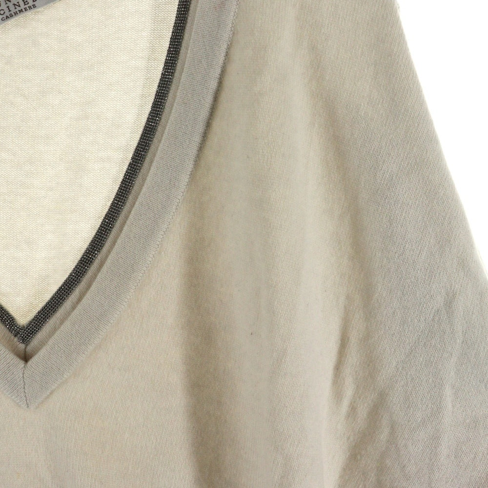 BRUNELLO CUCINELLI(ブルネロクチネリ) モニーレ装飾 シルク カシミヤ