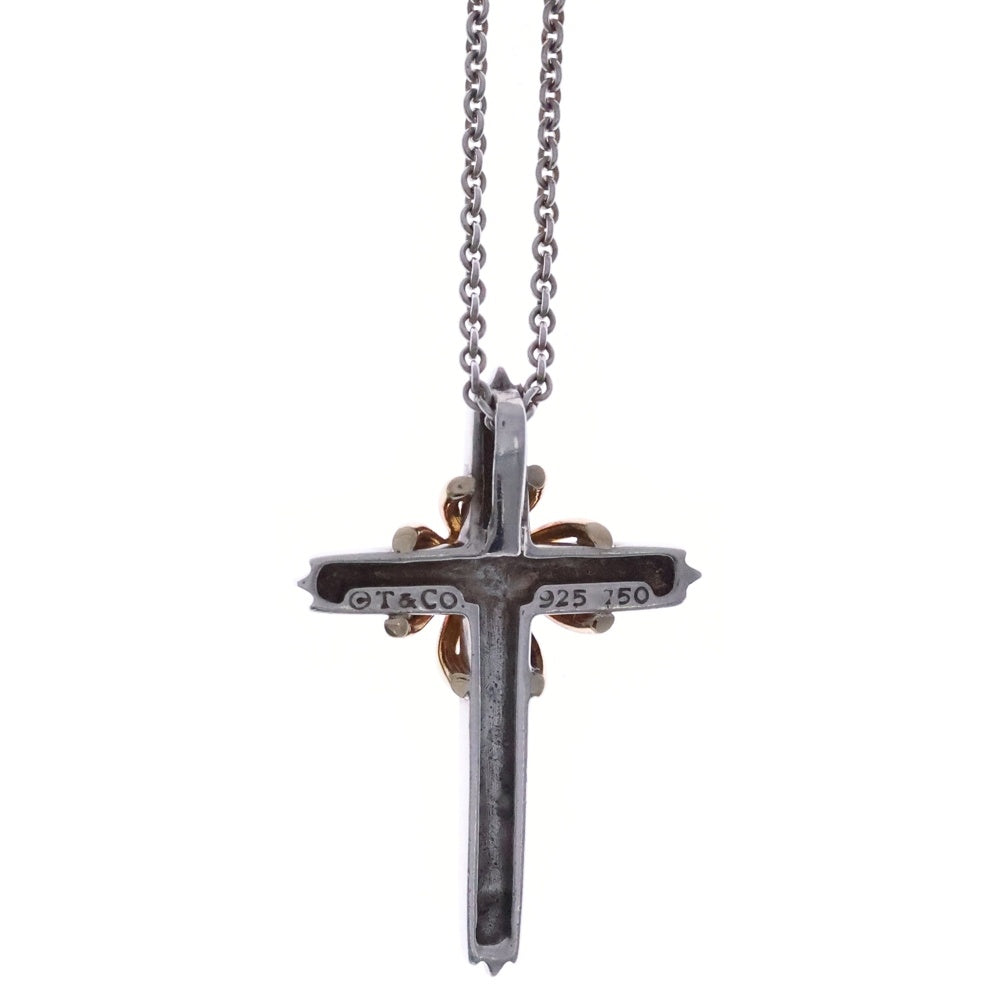 TIFFANY & Co.(ティファニー) シグネチャークロス ネックレス SV925