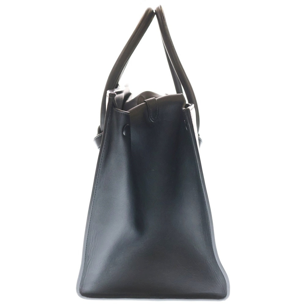 CELINE(セリーヌ) タイバッグ ハンドバッグ トートバッグ ブラック レザー
