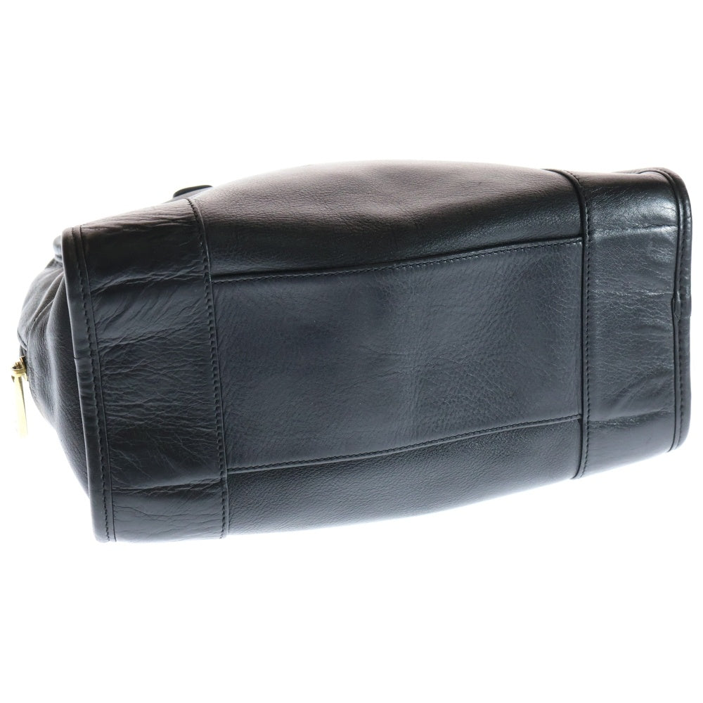 LOEWE(ロエベ) アマソナ 26 ハンドバッグ ミニボストンバッグ ブラック レザー ゴールド金具 レディース