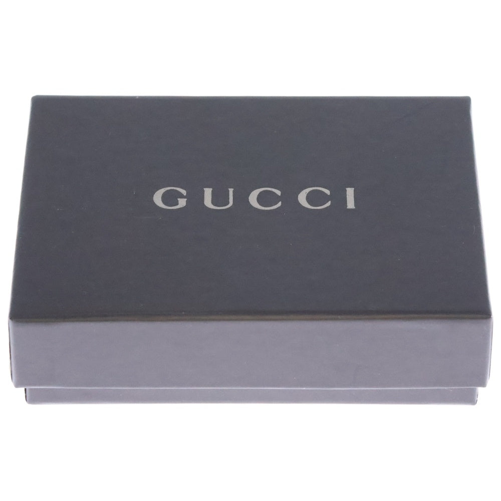 GUCCI(グッチ) ドッグタグ シルバー メタル キーホルダー チャーム