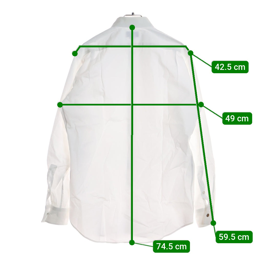 HERMES(エルメス) セリエカフスボタン コットン 長袖シャツ ホワイト