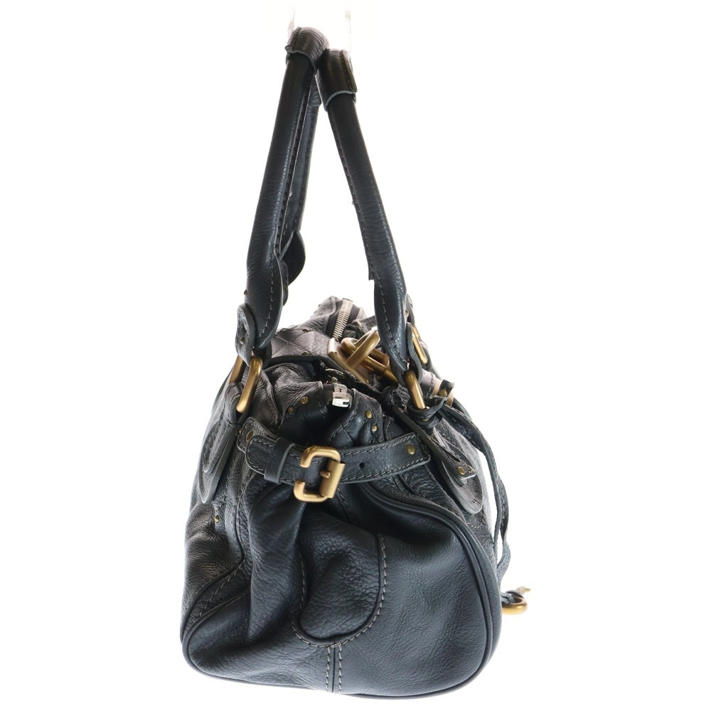 Chloe(クロエ) パディントン ハンドバッグ スモーキーブルー グレー