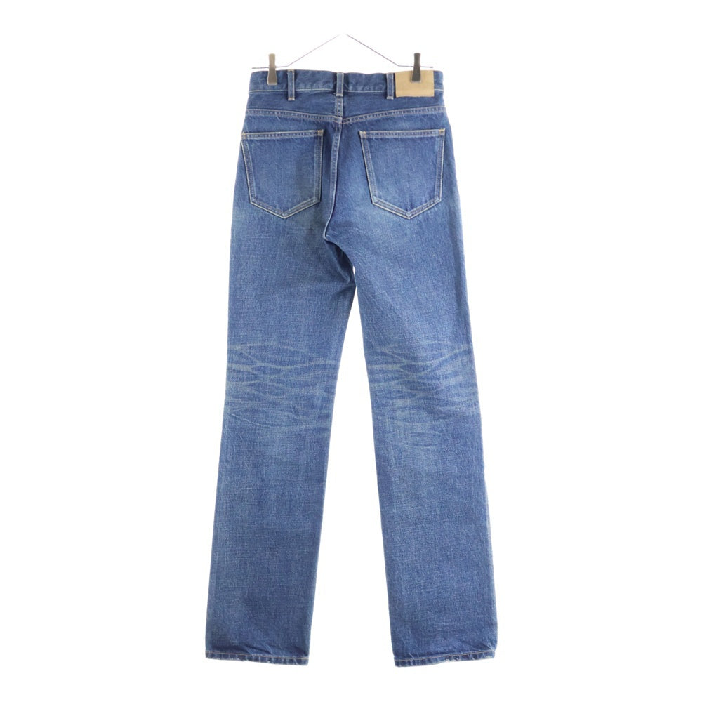 CELINE(セリーヌ) フランソワーズ ウォッシュ加工 ストレートデニムパンツ ジーンズ インディゴ N48A 930F 07DU レディース