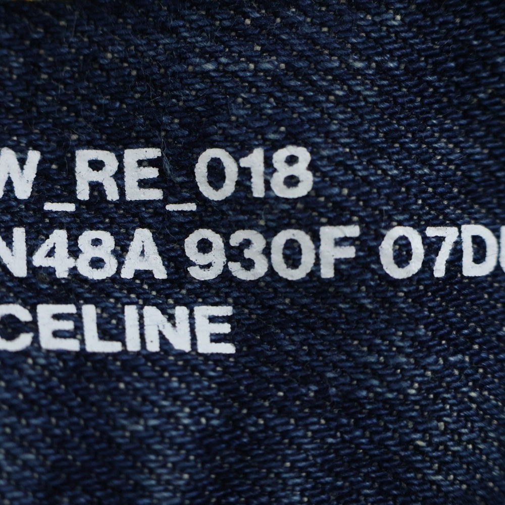 CELINE(セリーヌ) フランソワーズ ウォッシュ加工 ストレートデニムパンツ ジーンズ インディゴ N48A 930F 07DU レディース