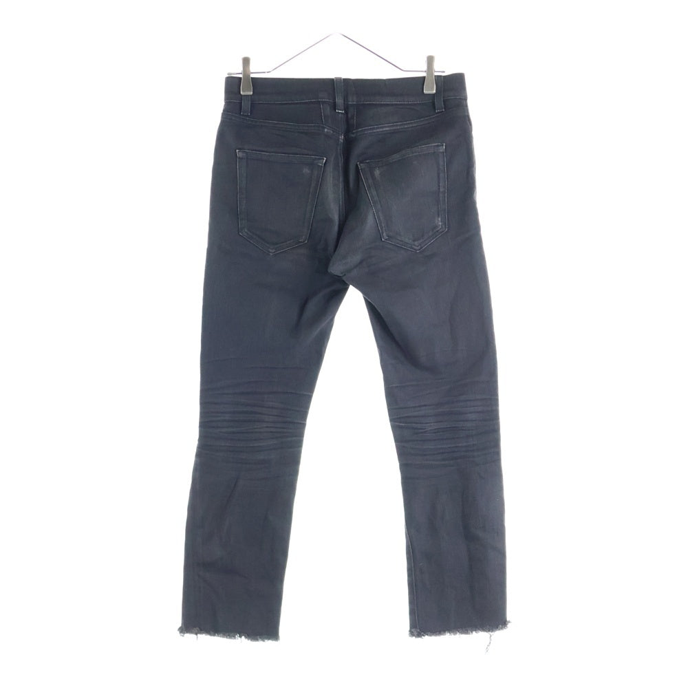 SAINT LAURENT PARIS(サンローランパリ) 16AW カットオフ ストレッチ スリムスキニー デニムパンツ ジーンズ ブラック 419849