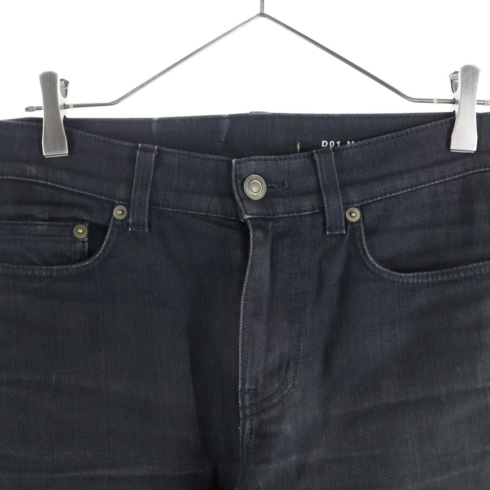 SAINT LAURENT PARIS(サンローランパリ) 16AW カットオフ ストレッチ スリムスキニー デニムパンツ ジーンズ ブラック 419849