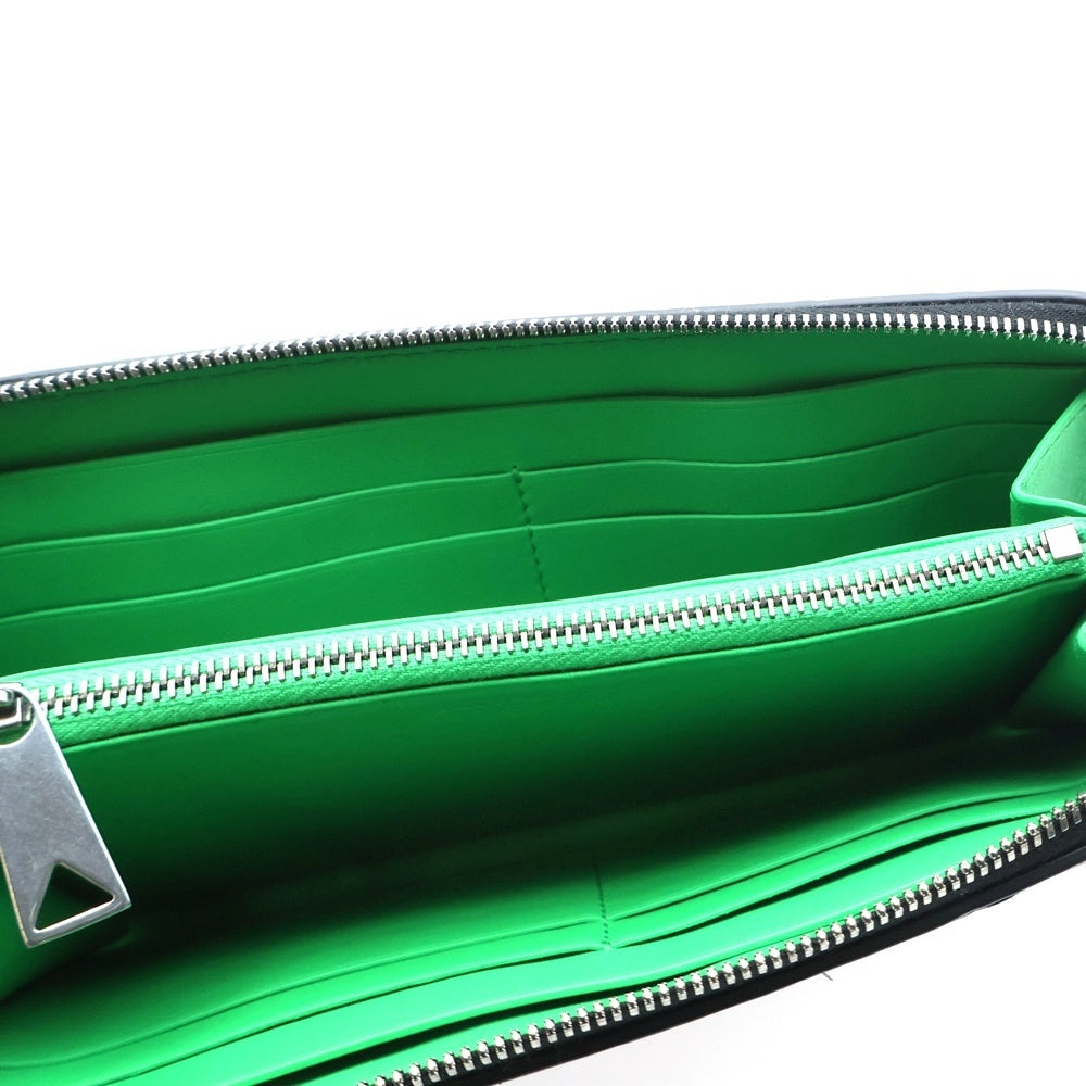 BOTTEGA VENETA(ボッテガヴェネタ) イントレチャート ラウンドジップ長