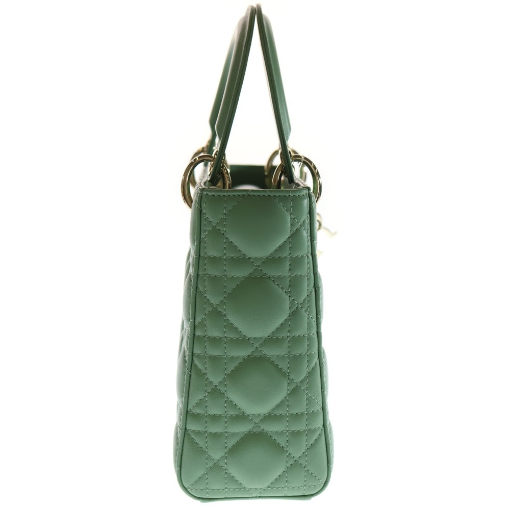 Lady Dior レディディオール カナージュ ナイロン ハンドバッグ カーキ Christian Dior（クリスチャン・ディオール） レディディオール