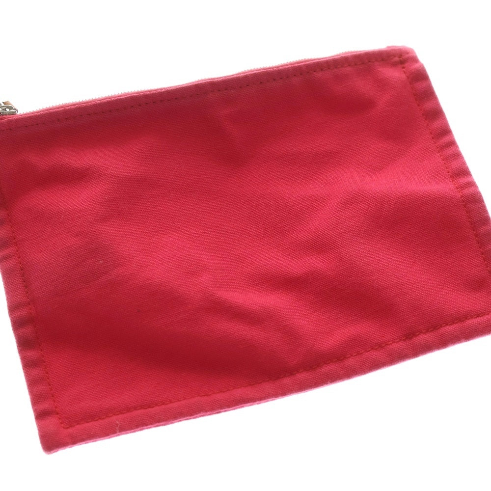 HERMES(エルメス) パニエドプラージュPM トートバッグ ハンドバッグ ピンク キャンバス シルバー金具