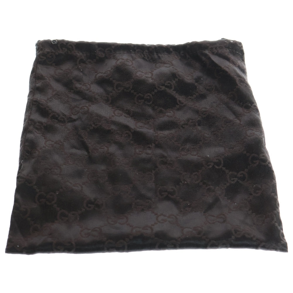 GUCCI(グッチ) GGキャンバス ウエストバッグ ボディバッグ ショルダーバッグ ブラウン×ベージュ キャンバス×レザー 92543 シルバー金具 レディース