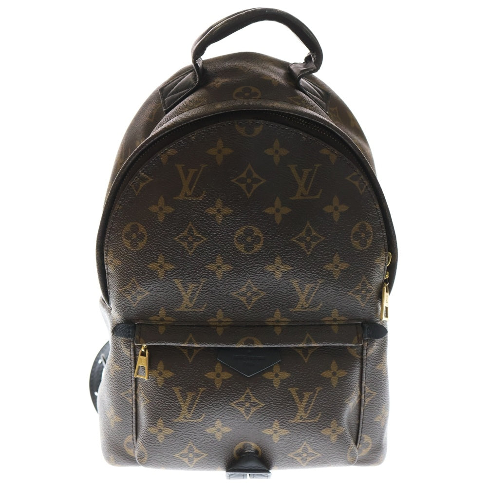 LOUIS VUITTON(ルイヴィトン) モノグラム パームスプリングスPM レザーバックパック リュック ブラウン M41560 レディース