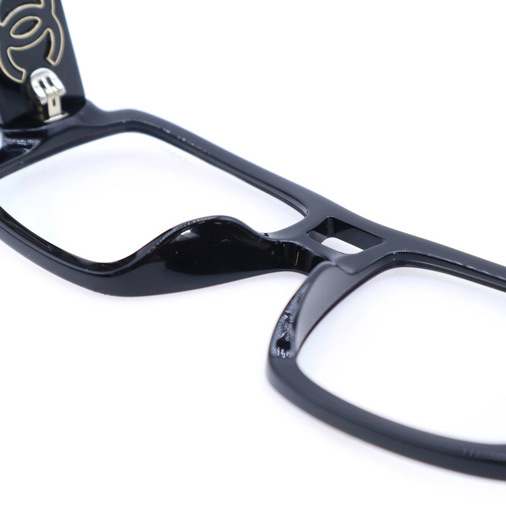 CHANEL サングラス メガネ ツートン バイカラー ココマーク ブラック CHANEL サングラス メガネ ツートン バイカラー ココマーク ブラック