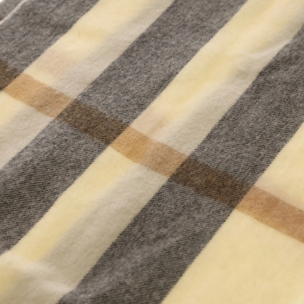 BURBERRY(バーバリー) マフラー ストール アイボリー チェック柄 ウール