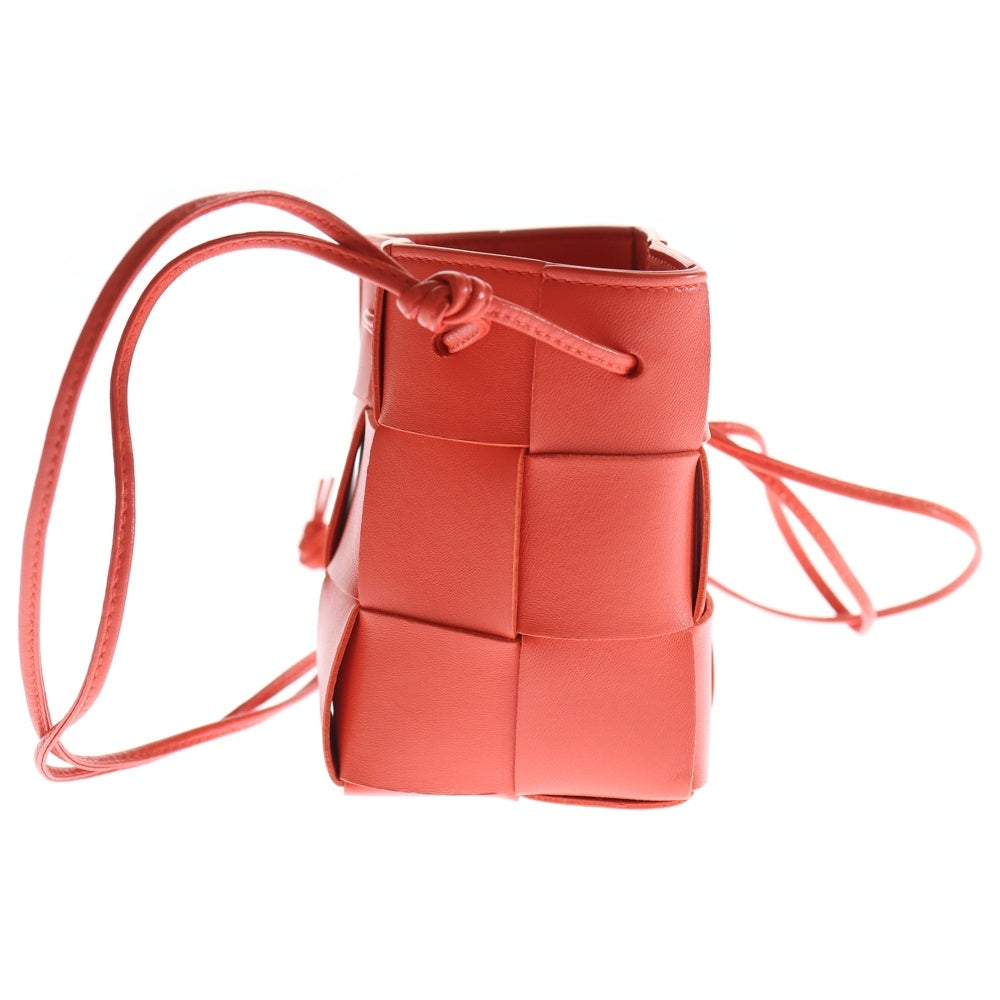 ちょこ様 ボッテガヴェネタ イントレチャート ミニ ショルダーバッグ アーモンド BOTTEGA VENETA（ボッテガ・ヴェネタ） ショルダーバッグ MINI HOP