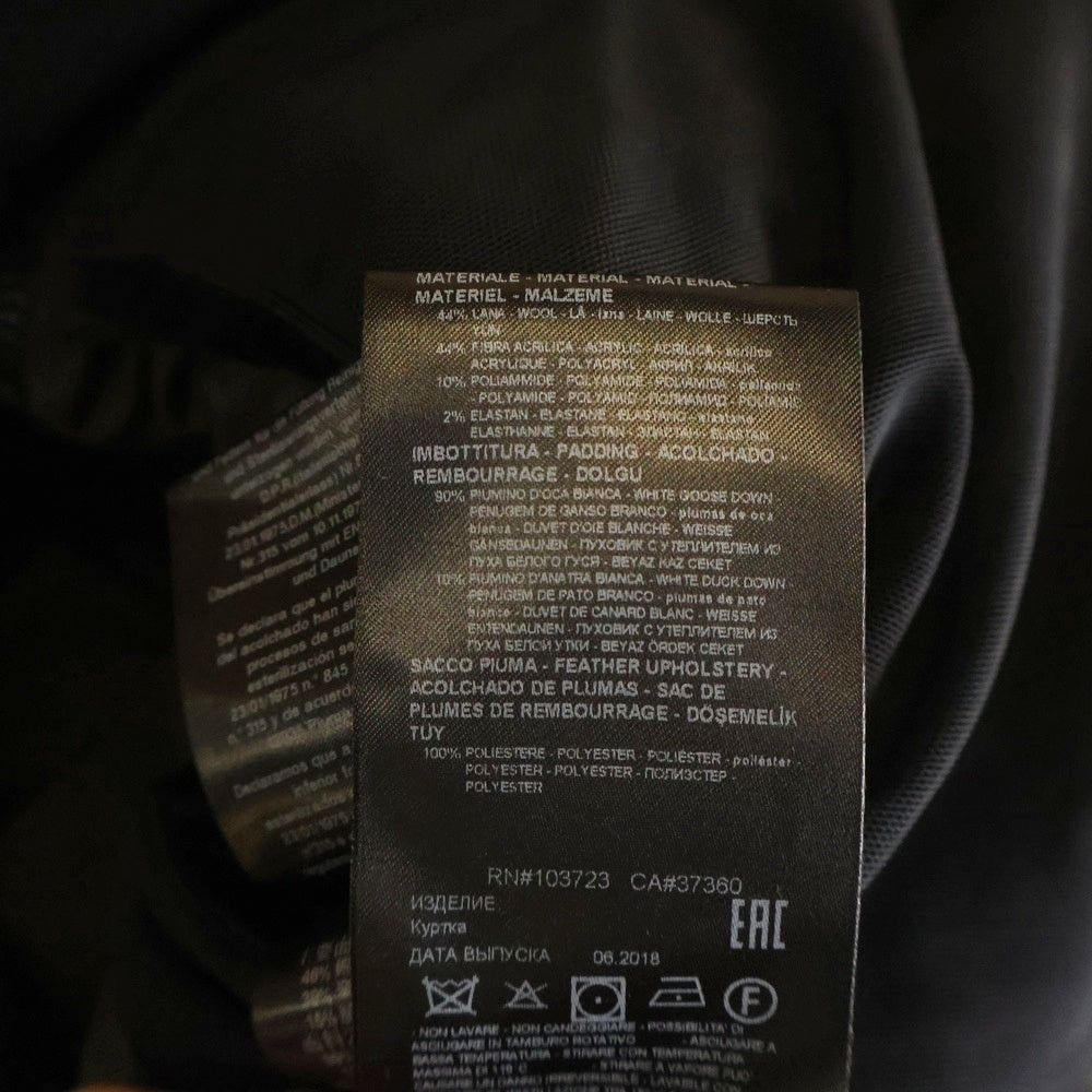 ジョルジオ・アルマーニ　メッシュブラックブルゾン オンラインストア限定】 ARMANI EXCHANGE (アルマーニ エクスチェンジ