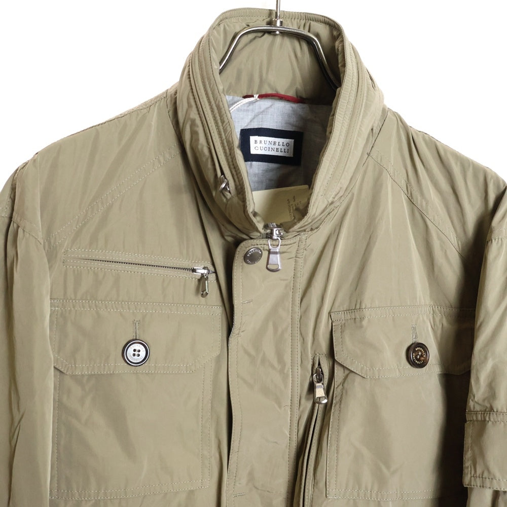 BRUNELLO CUCINELLI(ブルネロクチネリ) スタンドカラー マルチポケット