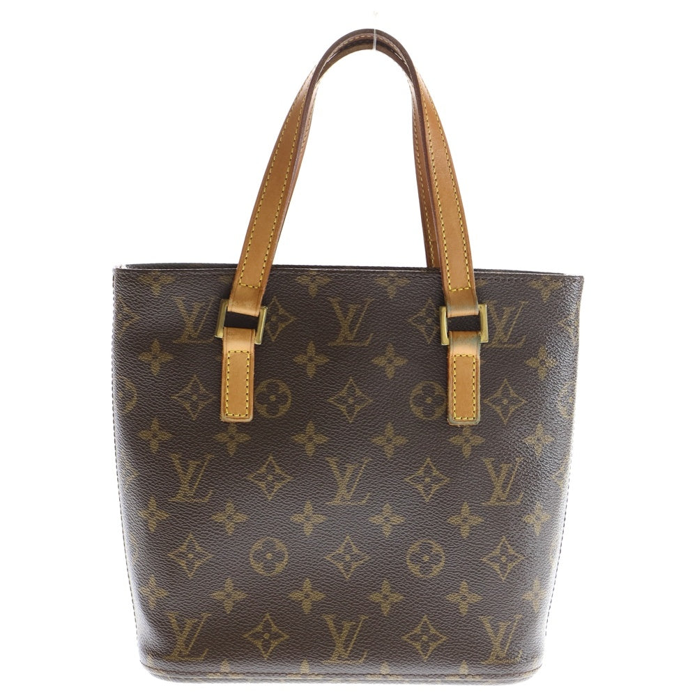 LOUIS VUITTON(ルイヴィトン) モノグラム ヴァヴァンPM トートバッグ ハンドバッグ ミニバッグ ブラウン レザー×PVC M51172 ゴールド金具 レディース