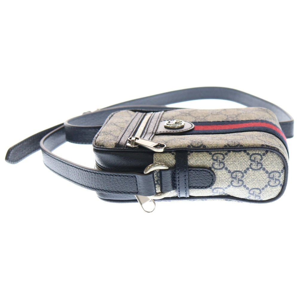GUCCI(グッチ) GGスプリーム オフディア ショルダーバッグ ベージュ