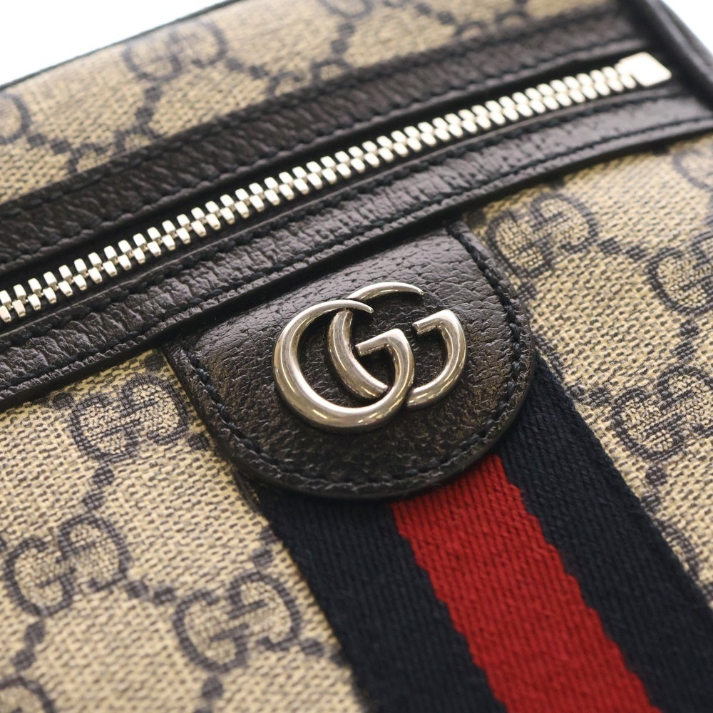 GUCCI(グッチ) GGスプリーム オフディア ショルダーバッグ ベージュ