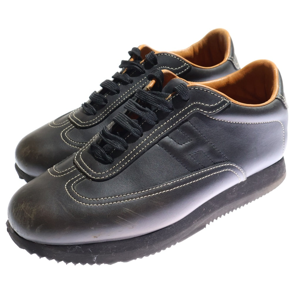 もんちょす 　HERMES エルメス パンチングロゴ クイックスニーカー もんちょす HERMES エルメス パンチングロゴ クイックスニーカー 楽天