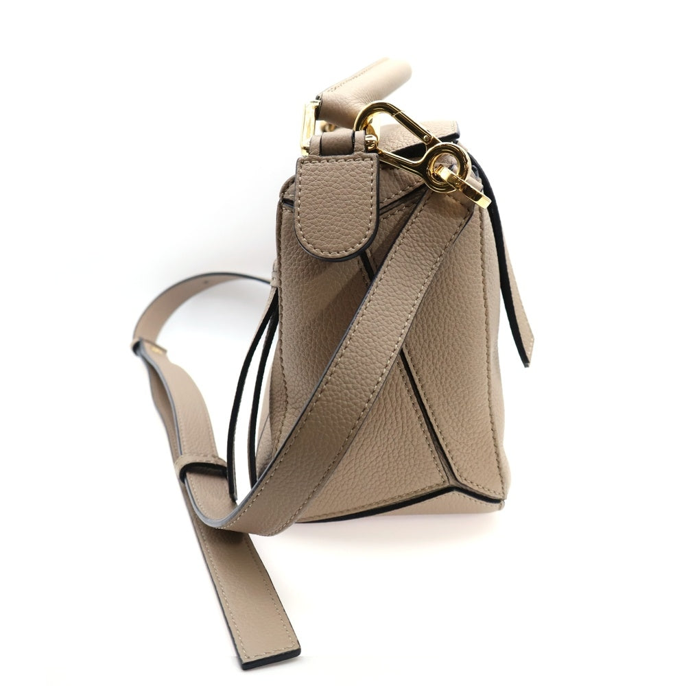 LOEWE(ロエベ) パズルバッグ スモール ベージュ 2wayハンドバッグ