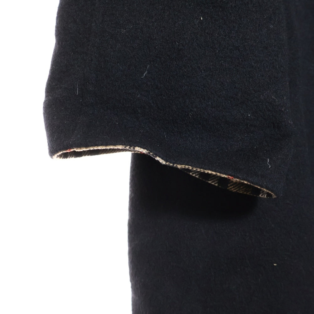 BURBERRYS(バーバリーズ) 裏地ノバチェック総柄 ゴールドボタン ウール