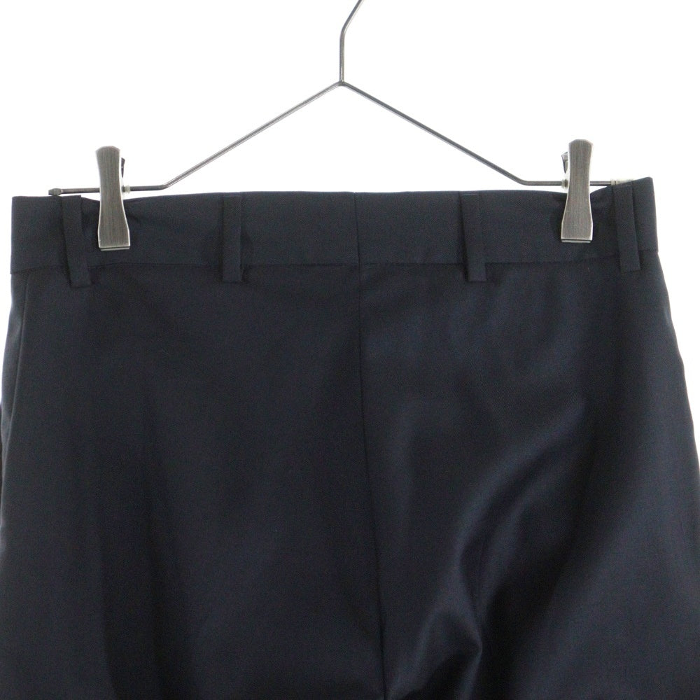 BOTTEGA VENETA(ボッテガヴェネタ) ウール ノータック スラックスパンツ ネイビー レディース EPBV-17-434