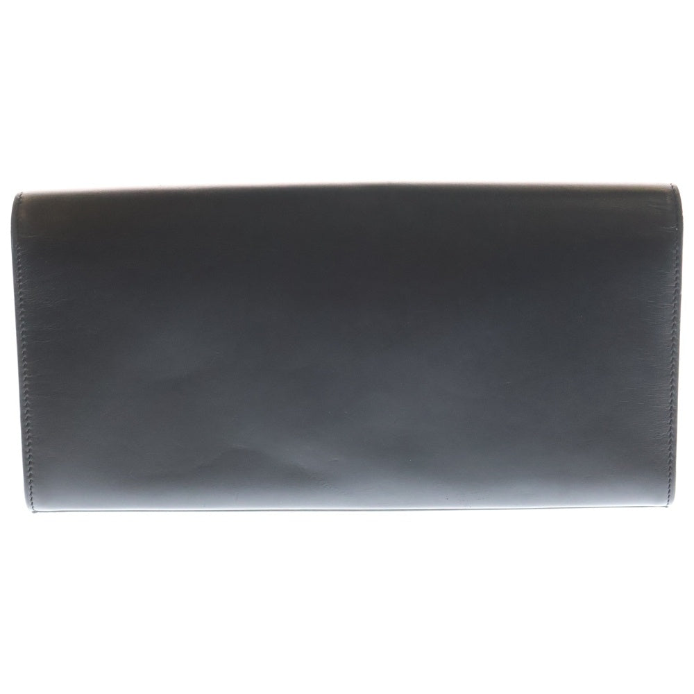 SAINT LAURENT PARIS(サンローランパリ) ケイト クラッチバッグ セカンドバッグ ケース ポーチ ブラック レザー 326079 ゴールド金具 レディース