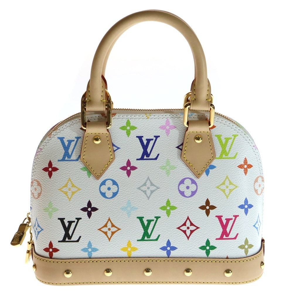 LOUIS VUITTON(ルイヴィトン) LV×TM モノグラムマルチカラー アルマBB ハンドバッグ PVCレザー RFID M13078 レディース