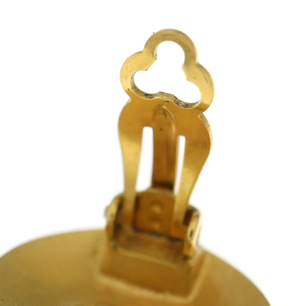 ヴィンテージ シャネル 96A イヤリング、ラウンド、ゴールド、フランス