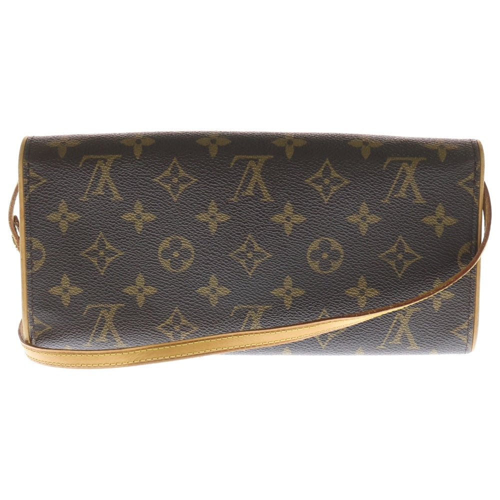 LOUIS VUITTON(ルイヴィトン) モノグラム ポシェットツインGM ブラウン