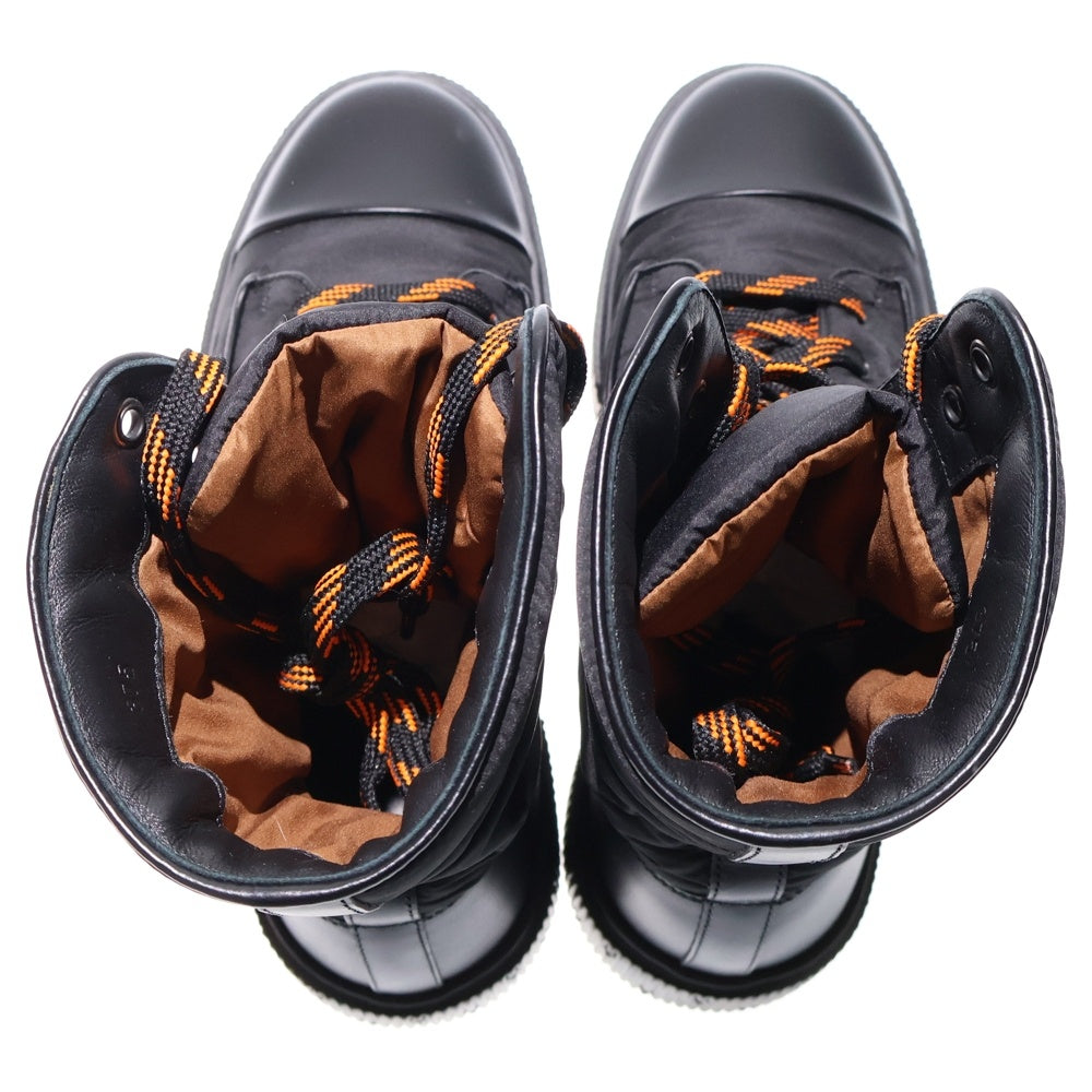 HERMES(エルメス) フレッシュ レザー ナイロン レースアップ