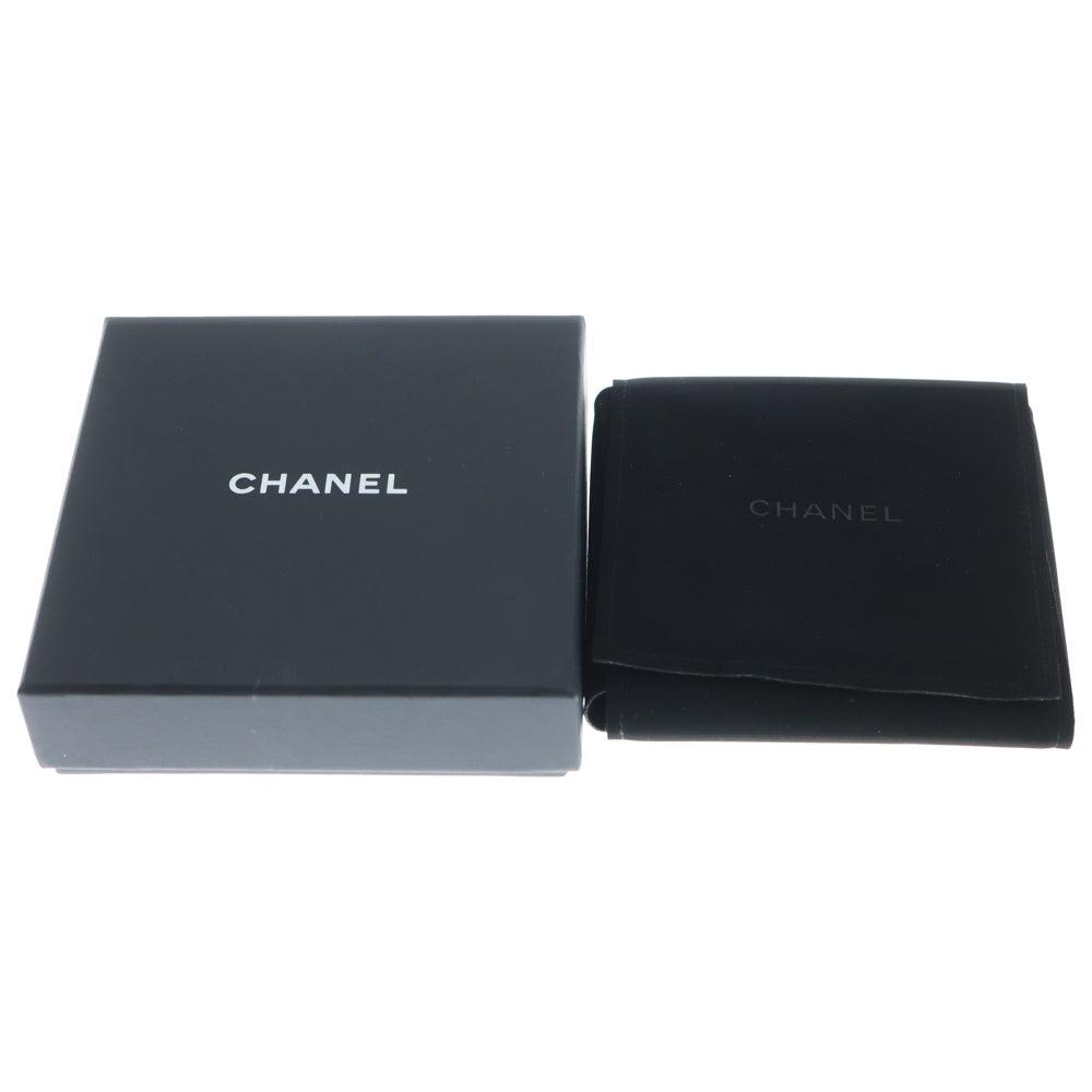 CHANEL(シャネル) ロゴ バレッタ ヘアアクセ ブラック ゴールド レディース