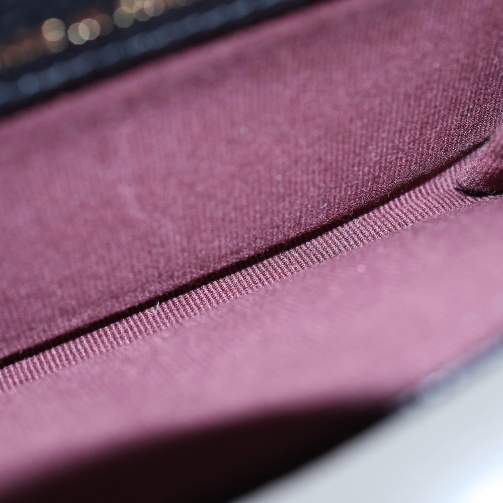 CHANEL(シャネル) マトラッセ クラシック スモール フラップ ココマーク キャビアスキン レザー カードケース ゴールド金具 ブラック レディース