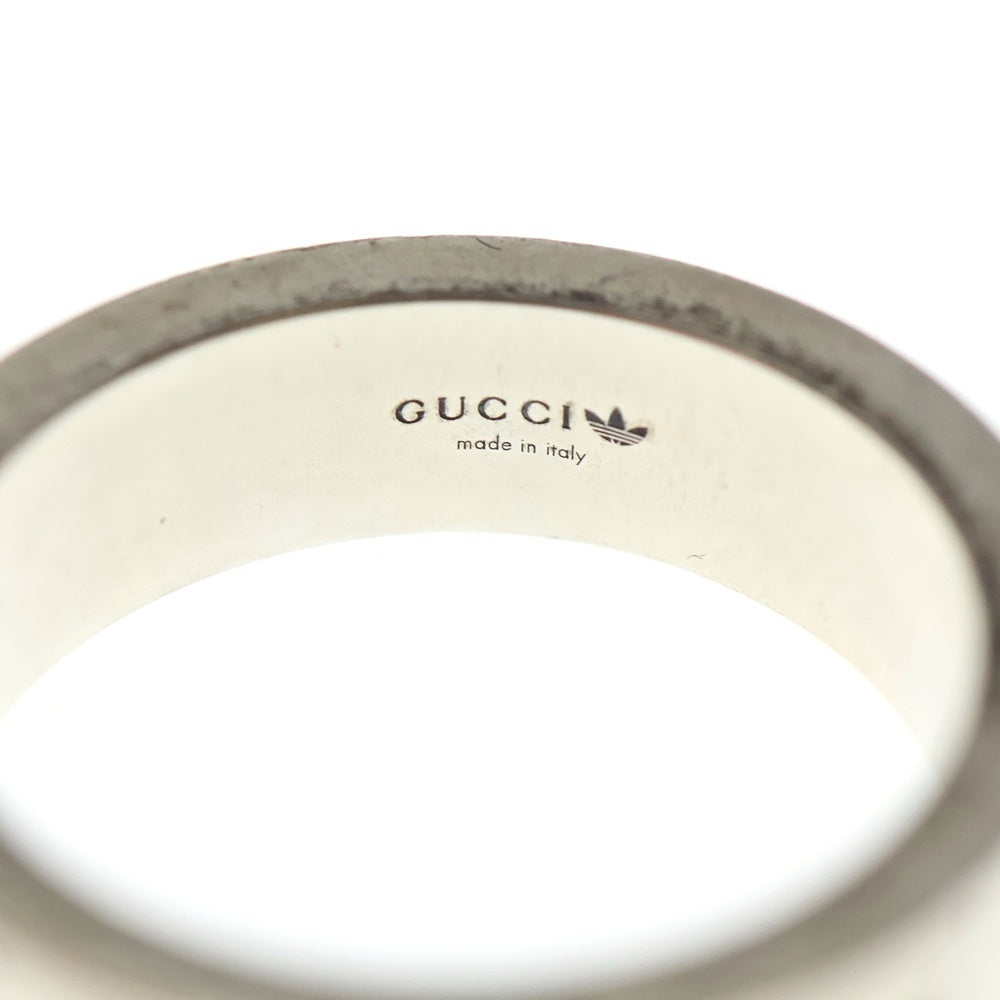 GUCCI(グッチ) ×アディダス GG LOGO GGロゴ リング 指輪 シルバー