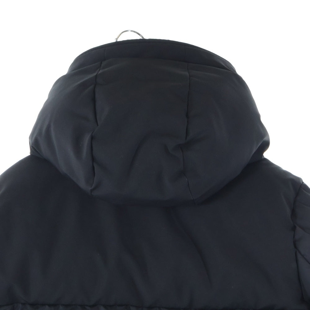 MONCLER(モンクレール) 18AW MONTCLAR モンクラー ワッペン ロゴ刺繍 フーデッド ジップアップ ダウンジャケット ブラック D20914132085 68352