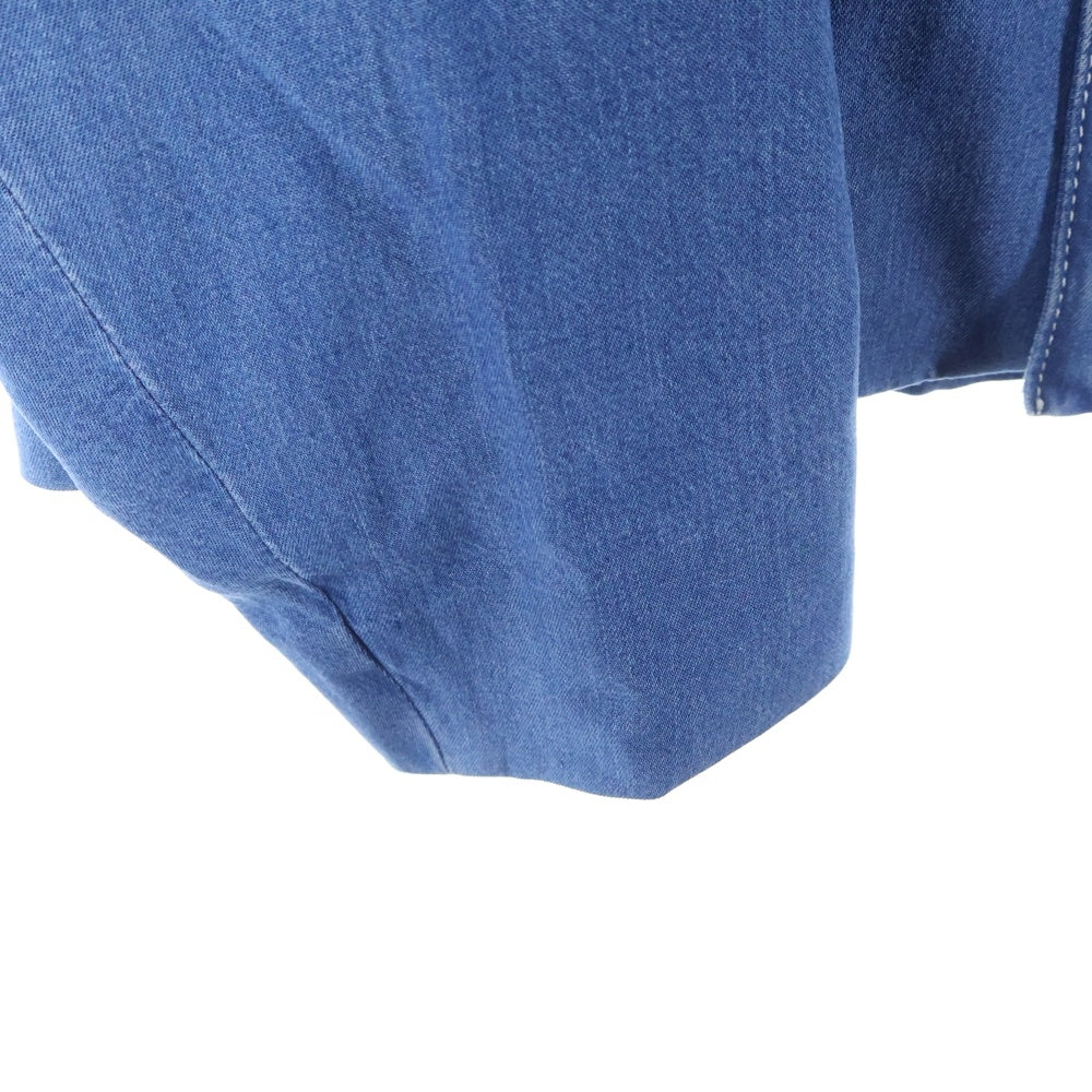 LOUIS VUITTON(ルイヴィトン) 24AWウォッシュ加工 ダブルブレスト ピークドラペル デニム テーラードジャケット インディゴ RM242MM KES HRJ21E