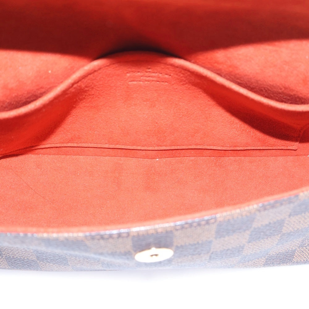 LOUIS VUITTON(ルイヴィトン) ダミエ レコレータ レザーハンドバッグ ワンショルダーバッグ ブラウン N51299 レディース