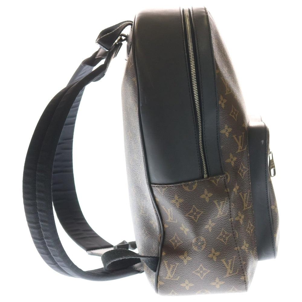 LOUIS VUITTON(ルイヴィトン) モノグラムマカサー ジョッシュ レザーバックパック リュック ブラウン M45349 レディース