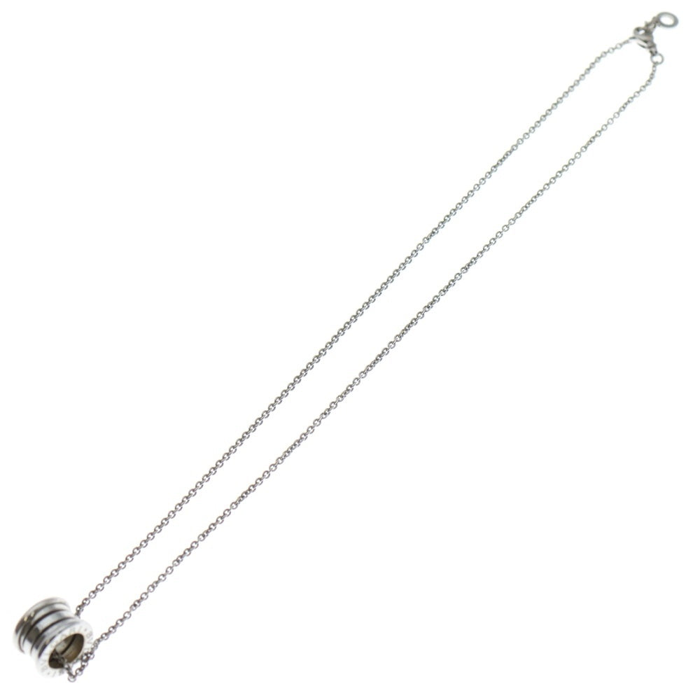 BVLGARI(ブルガリ) ビーゼロワン ネックレス Au750 K18 WG ホワイトゴールド ペンダント レディース