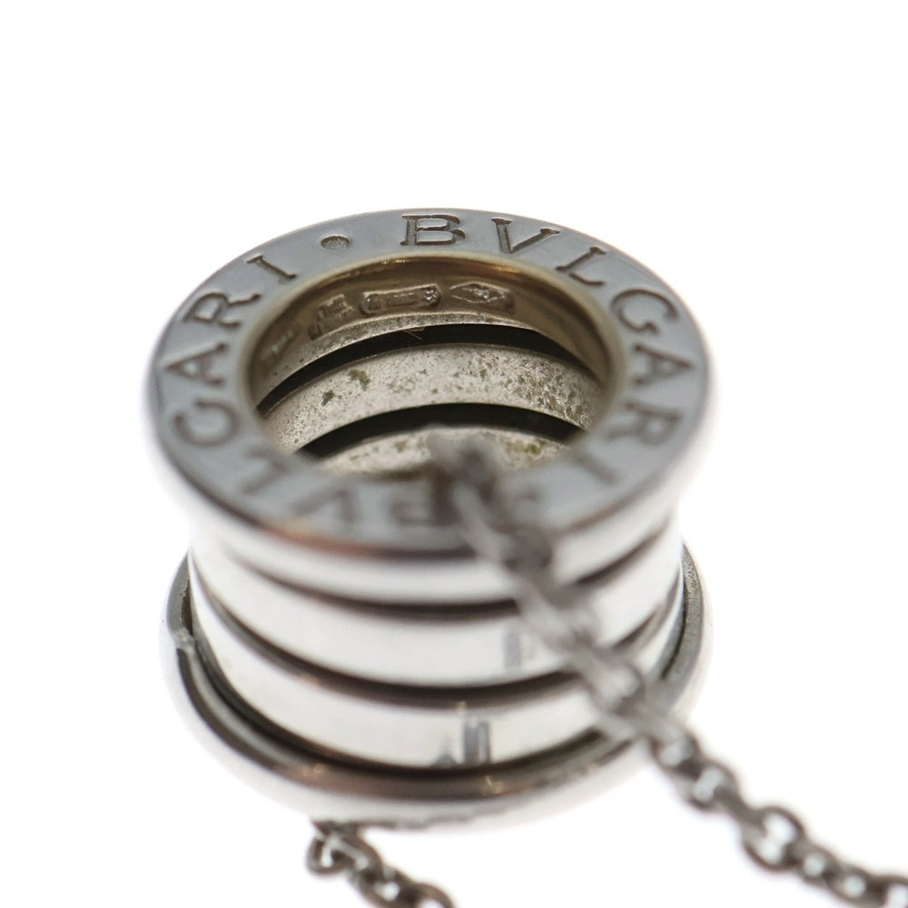 BVLGARI(ブルガリ) ビーゼロワン ネックレス Au750 K18 WG ホワイトゴールド ペンダント レディース