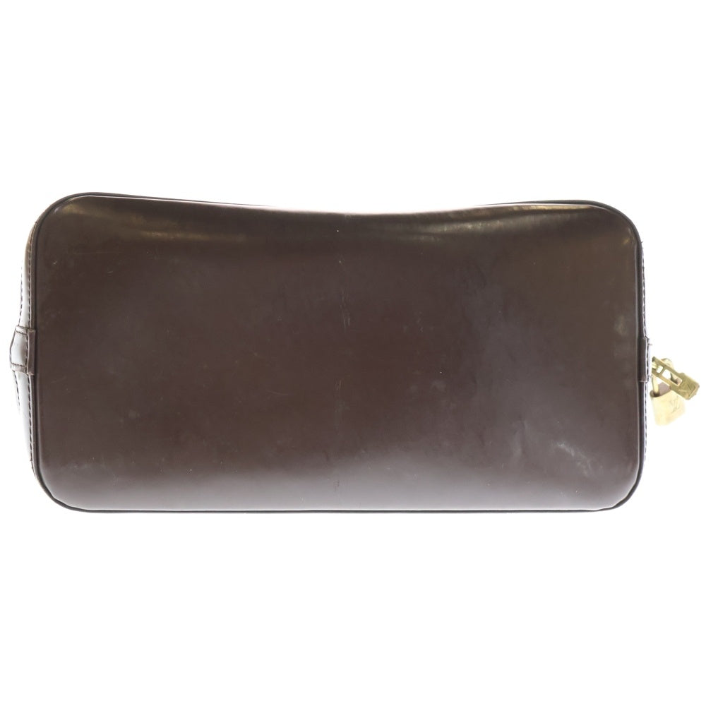 LOUIS VUITTON(ルイヴィトン) ダミエ アルマPM ハンドバッグ ブラウン レザー×PVC N53151 ゴールド金具
