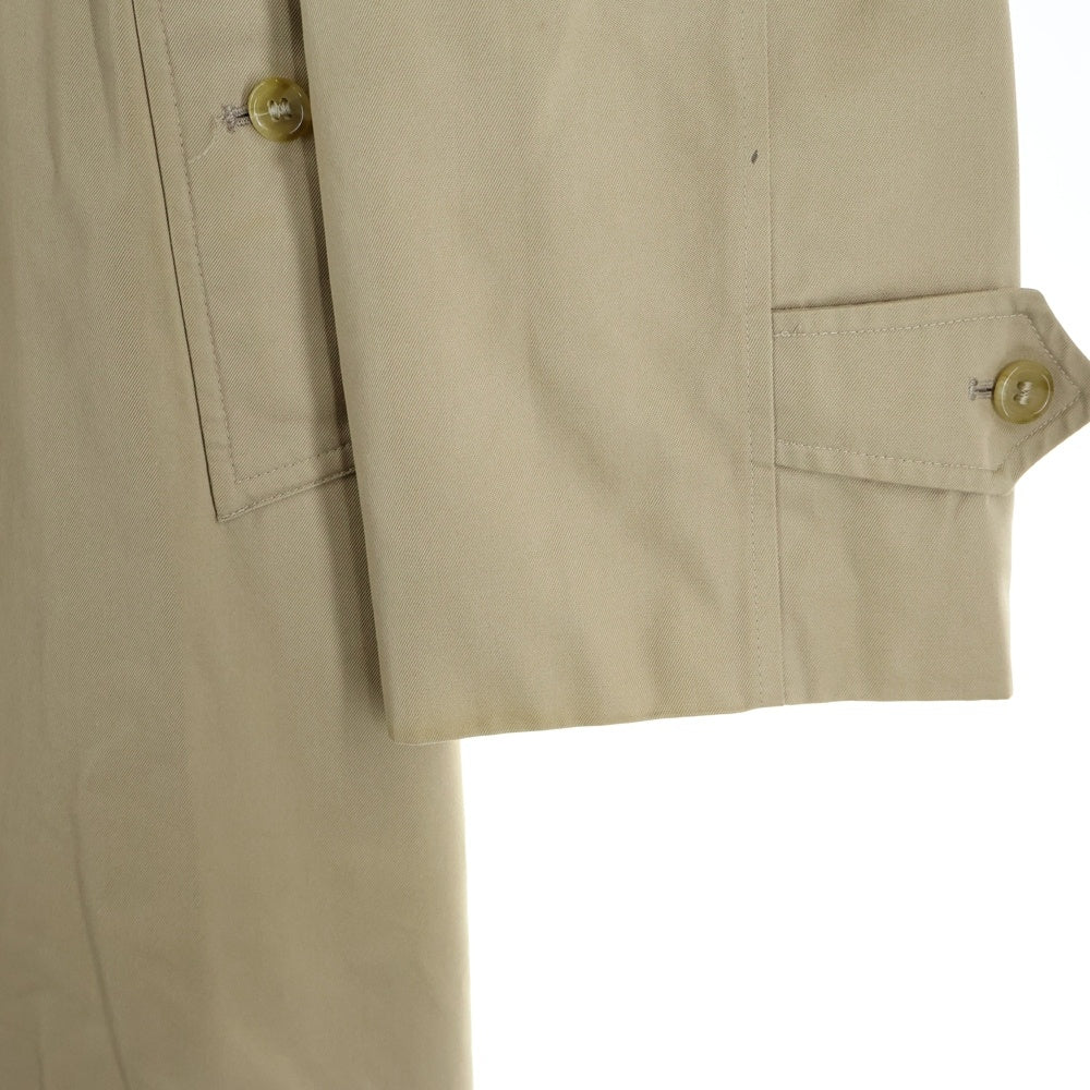 BURBERRYS(バーバリーズ) 裏地ノバチェック総柄 ラグランスリーブ ステンカラーコート ベージュ