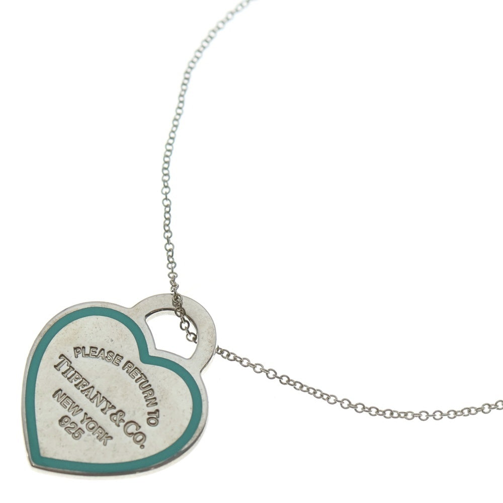 TIFFANY & Co.(ティファニー) リターントゥティファニー ハートタグ チェーン ネックレス シルバー/ライトブルー レディース
