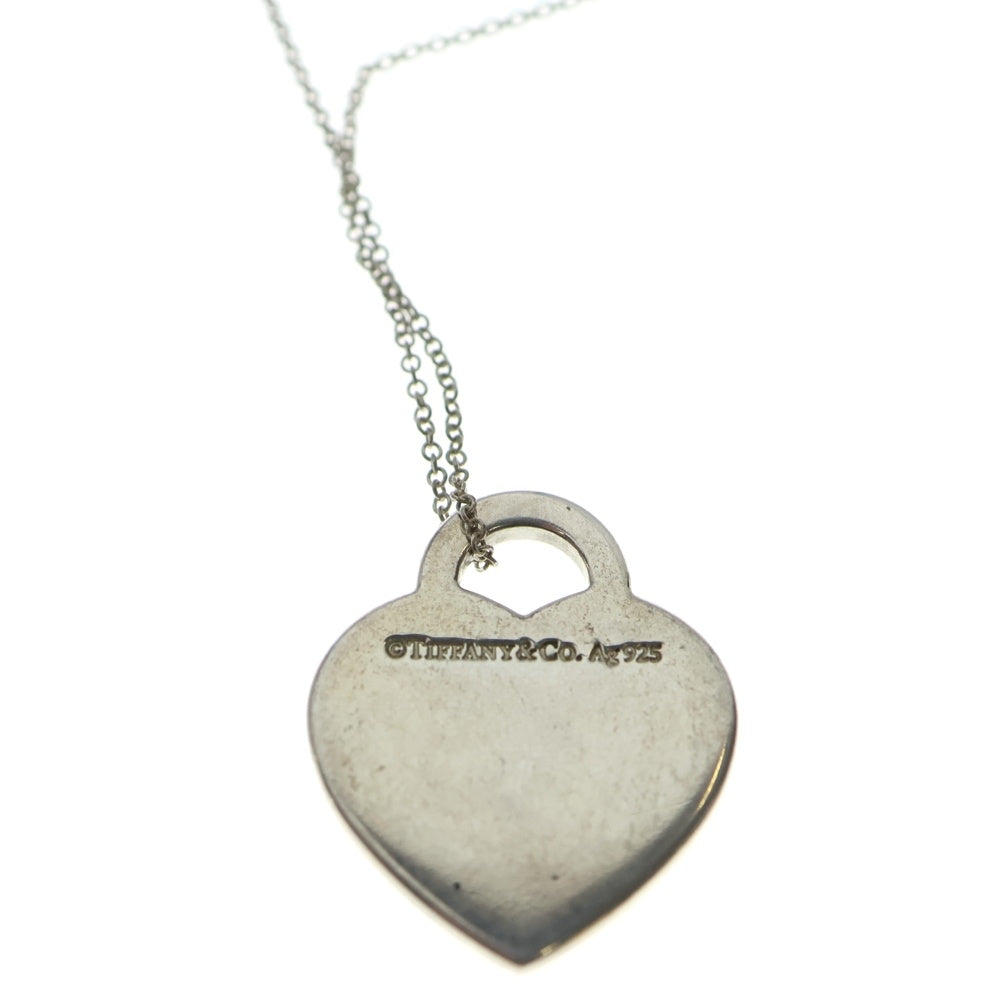 TIFFANY & Co.(ティファニー) リターントゥティファニー ハートタグ チェーン ネックレス シルバー/ライトブルー レディース