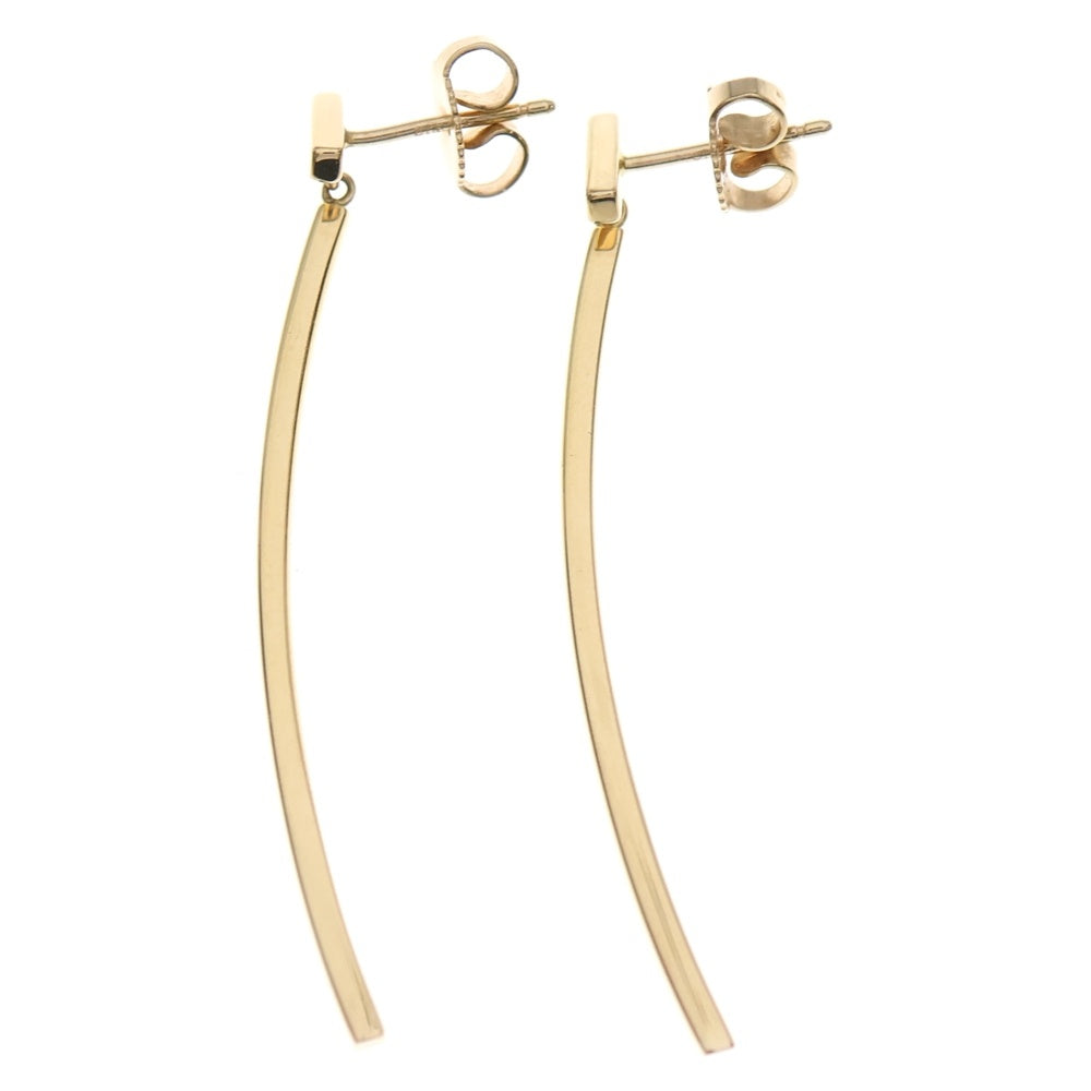 TIFFANY & Co.(ティファニー) Tバー ピアス K18 Au750 YG イエローゴールド ジュエリー レディース